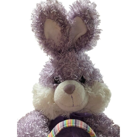 Dan Dee Collector Choice Large Purple Bunny Rabit Plush - Picture 6 of 10